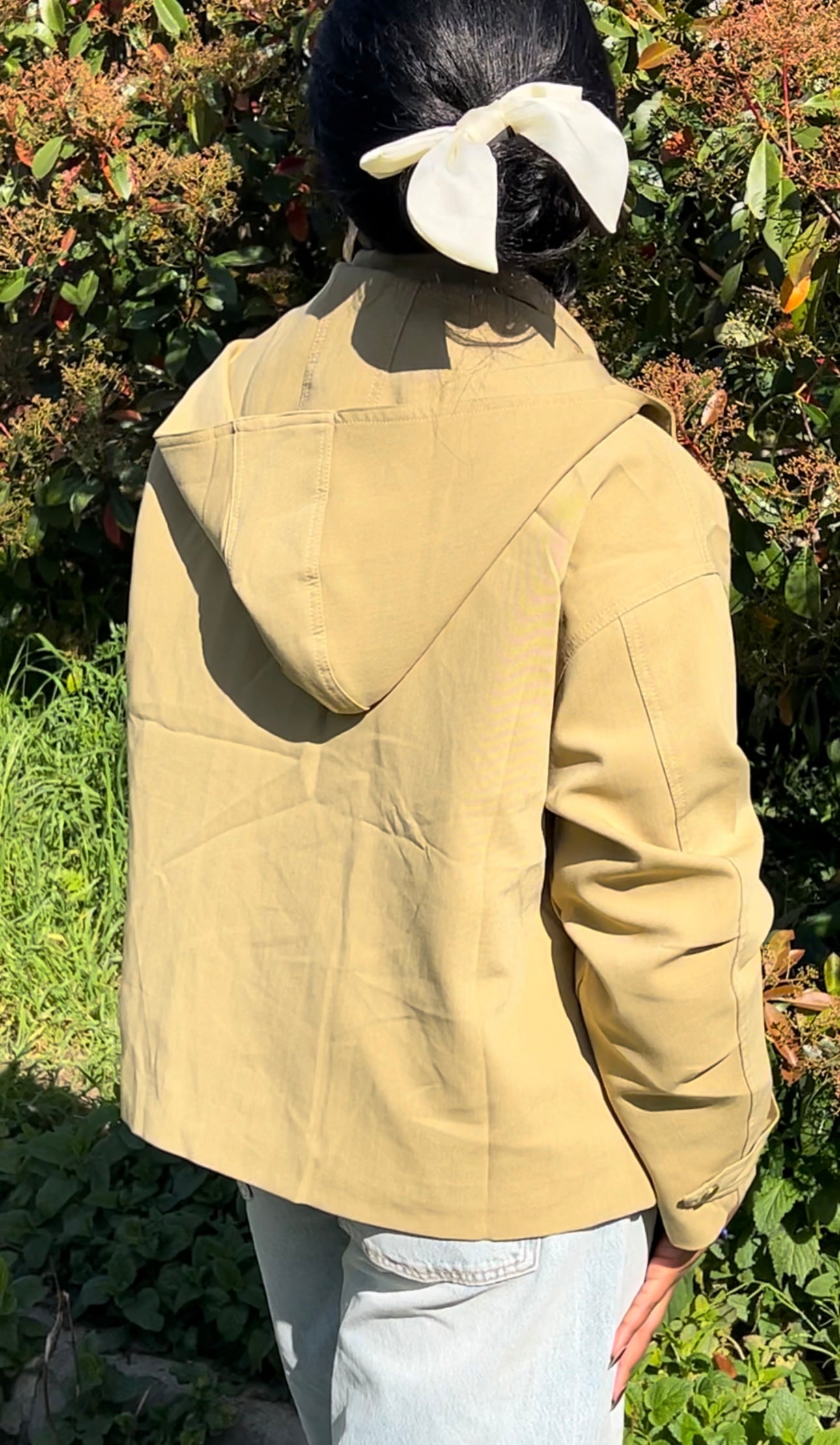 Veste col montant